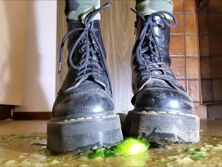 Food Stomping with Doc Martens Boots (Trailer)