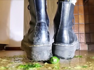 Food Stomping with Doc Martens Boots (Trailer)