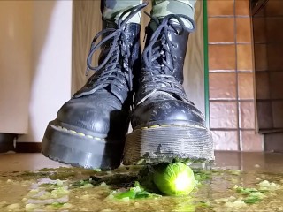 Food Stomping with Doc Martens Boots (Trailer)