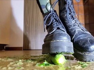 Food Stomping with Doc Martens Boots (Trailer)