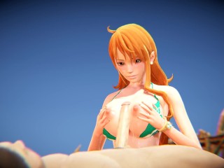 One Piece - Sex with Nami - 3D Porn