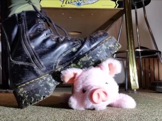 Toy Crushing with Doc Martens Platform Boots (Trailer)