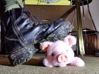 Toy Crushing with Doc Martens Platform Boots (Trailer)