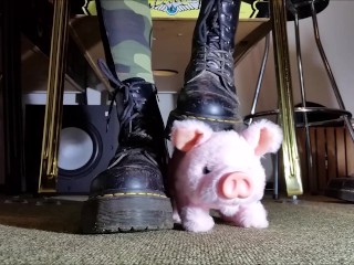 Toy Crushing with Doc Martens Platform Boots (Trailer)