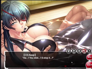 [Wandering Cyborg] Clone Asagi H-Scene 01 (Taimanin Asagi Battle Arena ENG)