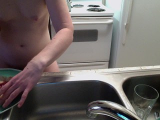 Ginger PearTart Opens Fan Mail and Makes a PB&J! Naked in the Kitchen Episode 14