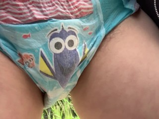 Bella ABDL public outdoors