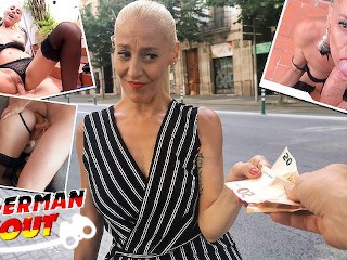 GERMAN SCOUT - FLEXIBLE FLOPPY TITS MATURE YELENA VERA PICKUP AND FUCK AT STREET CASTING
