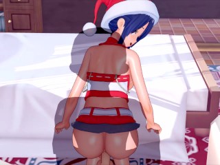 FAIRY TAIL Wendy Marvell Christmas costume (3D HENTAI)