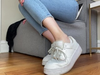 Suck on my dirty peds joi - SizeTenSoleMates