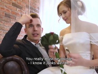 HUNT4K. Married couple  brides pussy 