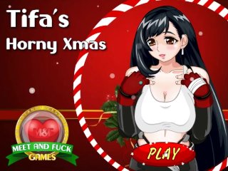 [Xmas Hentai Game] Ep.10 Tifa the naughty girl gets fucked by Santa