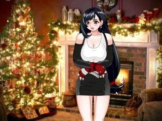 [Xmas Hentai Game] Ep.10 Tifa the naughty girl gets fucked by Santa