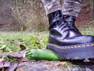 Food Stomping and Trampling with Doc Martens Boots (Trailer)