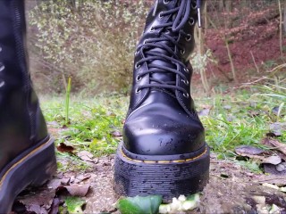 Food Stomping and Trampling with Doc Martens Boots (Trailer)