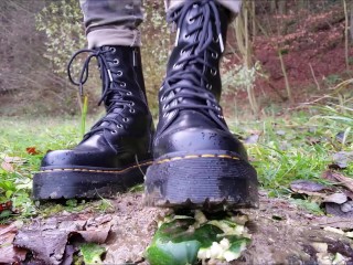 Food Stomping and Trampling with Doc Martens Boots (Trailer)