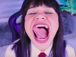 Funny fetish mouth