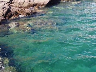 JUICY PUSSY ON THE EDGE -MULTI SQUIRT IN PUBLIC - GREECE | LaraJuicy