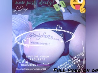 POV hot teen deepthroats big dick