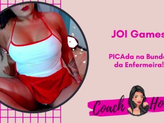 PICAda na Bunda da Enfermeira! | JOI Games | Punheta Guiada | # 15