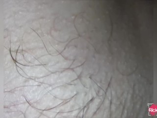 Hairy armpits and pussy of chef's chubby 