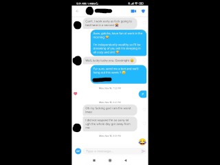 Persistence Pays Off (+Tinder & Text Conversation)