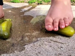 Crushing Pickle Beneath My Perfect Soles