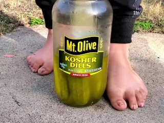 Crushing Pickle Beneath My Perfect Soles