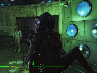 DiMA. War on robots ended with hot sex with their leader | Fallout heroes