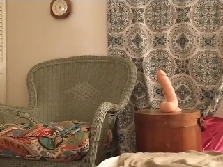 Silicone Doll Touching Her Self and Didlo - Miss Eva Mae