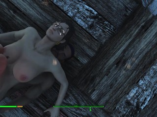 Minutemen impregnate the girl. Pregnant all in semen | Porno Game 3d