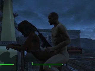 A porn adventure of a beautiful American woman in Fallout 4 | Porno Game 3d