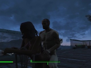 A porn adventure of a beautiful American woman in Fallout 4 | Porno Game 3d