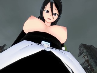 Bleach futa Rukia Kuchiki won the fight against you Taker POV