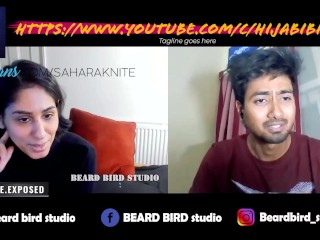 Sahara Knite promo podcast with Beard Bird studio on youtube/c/HijabiBhabhi