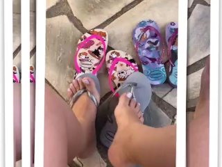 @tici_feet IG ticii feet ticii_feet three different havaianas (preview)