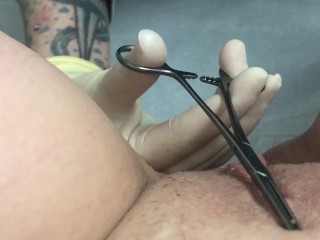 That time I got 2 pussy piercings 