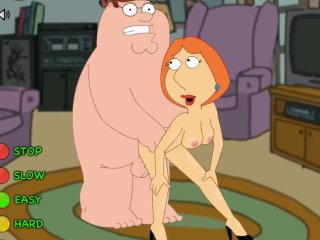 Griffin - Lois Has Fun With Peter, Quagmire and Donna - Sex Cartoon Hentai P74