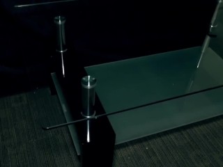 I got a glass table JUST to cum on it ~ LoadsMalone