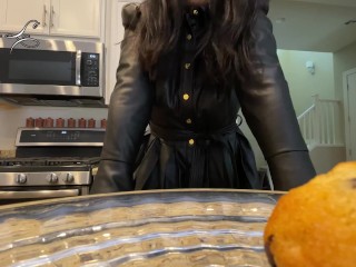 Asian Giant Bully You With Cock And Eats You Preview... (Giantess Vore Leather Strap On Futa)