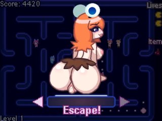 FuckMan Deluxe [Hentai Pixel game] retro Pacman porn porody