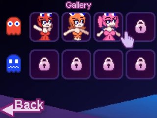 FuckMan Deluxe [Hentai Pixel game] retro Pacman porn porody