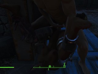 Faithful Servant Ash is a muscular guy ready to fulfill any sex whim | Fallout heroes