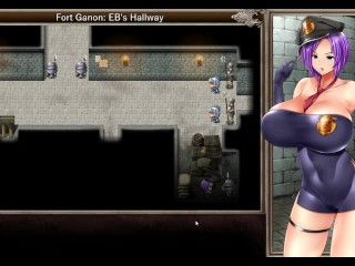 Karryn's Prison [RPG Hentai game] Ep.1 The new warden help the guard to jerk off on the floor