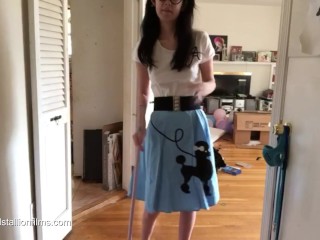 1950s Housewife Does Her Chores Promo