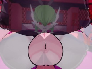 Pokemon: Futa Gardevoir busty bunny pleasure | Futa Taker POV