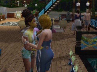 Sex with a ghost girl. Penis funny enters the transparent body | Anime porno