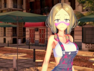 Pokemon - Sex with adult Mina (Matsurika) - Hentai