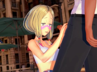 Pokemon - Sex with adult Mina (Matsurika) - Hentai