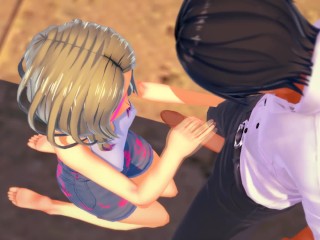 Pokemon - Sex with adult Mina (Matsurika) - Hentai